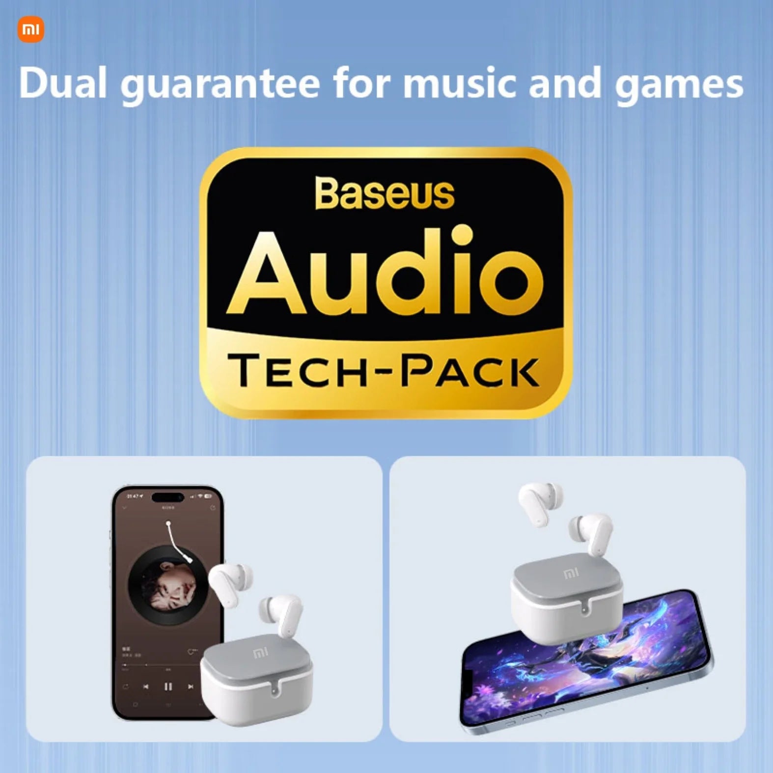 Xiaomi – écouteurs intra-auriculaires sans fil Bluetooth, oreillettes, réduction du bruit, étanches, pour Android, iOS, PC, longue durée de vie de la batterie