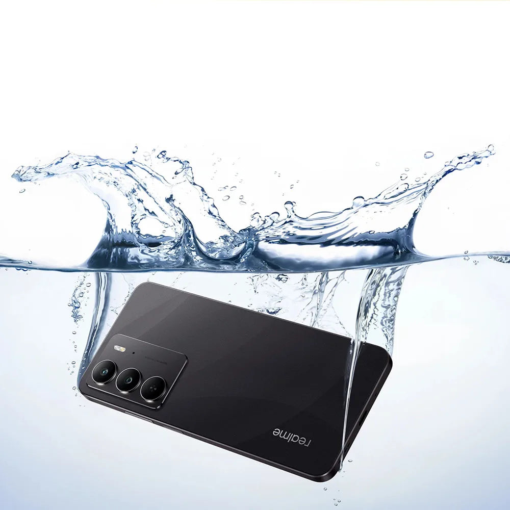 Realme C75 4G Smartphone 6.72 ''8GB RAM 128GB 256GB ROM IP69 résistance à l'eau et à la poussière qualité militaire 5828mAh 45W chargeur rapide téléphone