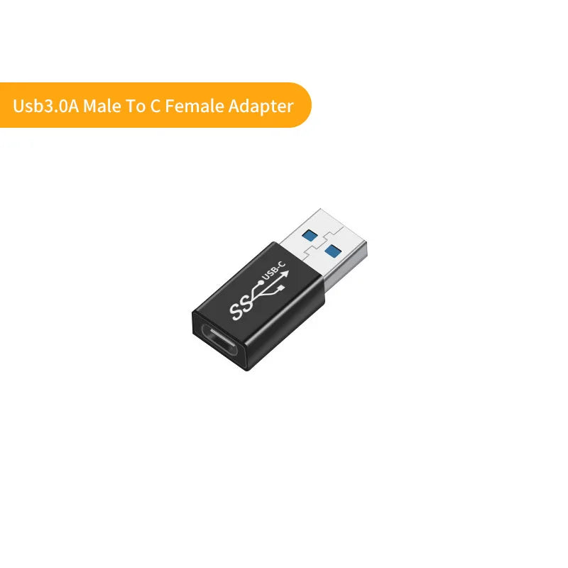 Adaptateur USB 3.0 Type C vers USB 2.0, convertisseur mâle vers femelle, pour téléphone