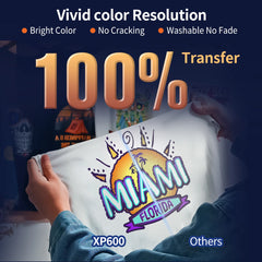 Colorsun A3 DTF imprimante pour Epson XP600 DTF Machine d'impression Impresora A3 DTF imprimantes pour T-Shirts sweats à capuche tout tissu