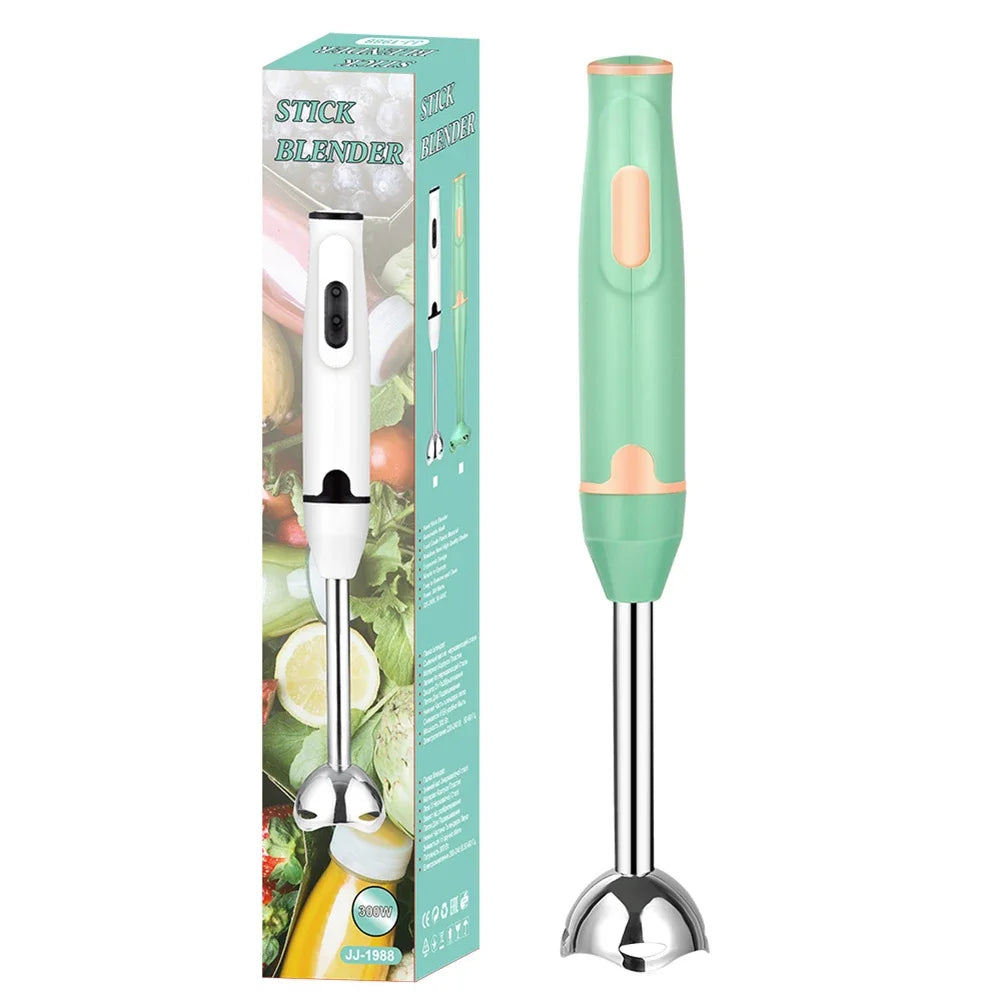 Mélangeur électrique à main par Immersion, broyeur de légumes et aliments, mélangeur à bâton portatif pour Smoothies, Sauces, soupes de nourriture pour bébé