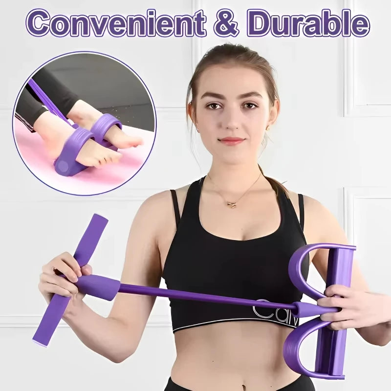 Bande de résistance multifonction pour bras, corde de Tension, extracteur de pédale élastique, étirement des jambes, entraînement amincissant, équipement Portable