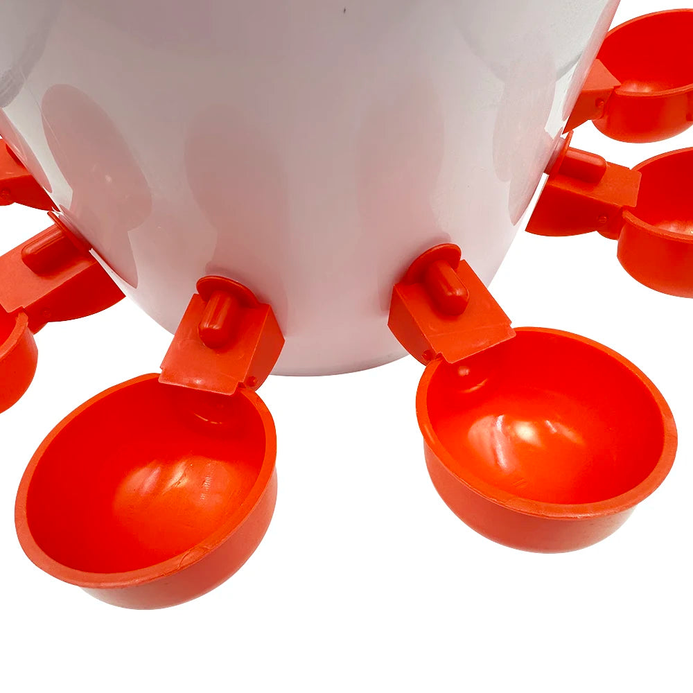 Abreuvoir automatique jetable pour animaux de ferme, bol à boire pour volaille, poussins, canard, oie, mélangeur d'eau, 1-20 pièces