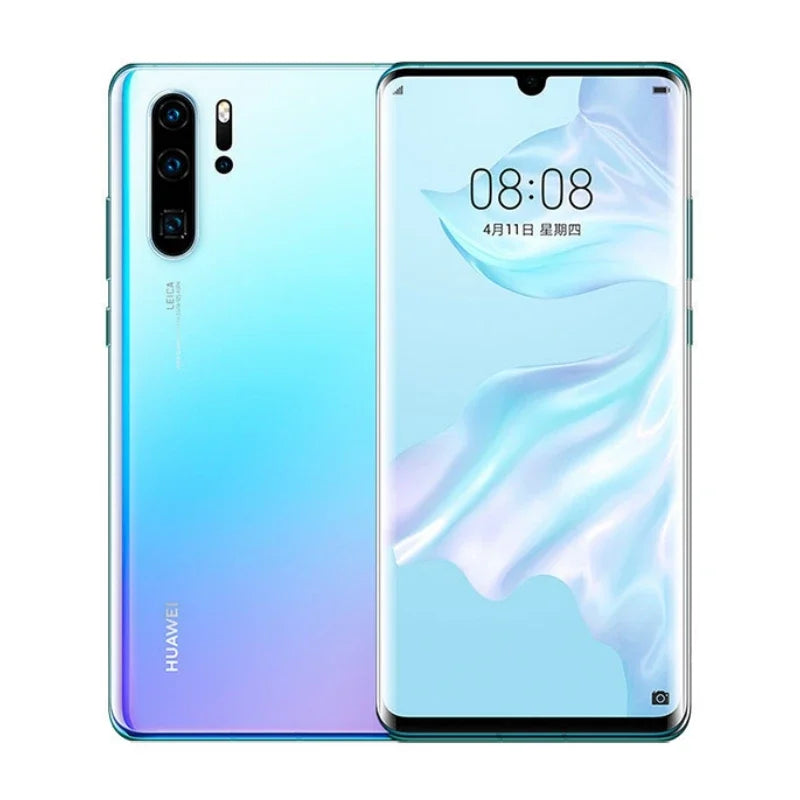 HUAWEI P30 Pro Smartphones Version mondiale 6.47 pouces 8GB + 128GB/256GB téléphone portable double SIM téléphone portable 4200mAh Google Play Store