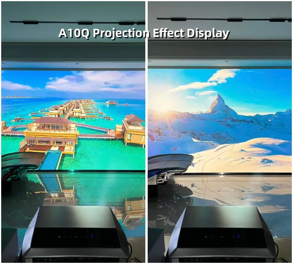 2025 nouveau projecteur 4K 8000 Lumens projecteur Android à mise au point automatique pour les films WiFi 6 Bluetooth faisceau de cinéma maison extérieur pроектор