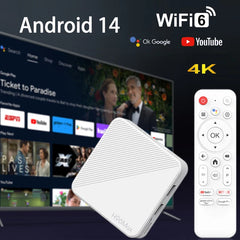 Boîtier TV intelligent H313 H96 MAX Android 14.0 Wifi6 BT5.0 4K, Assistant vocal à distance, lecteur multimédia, décodeur Android 2 go 16 go 8 go