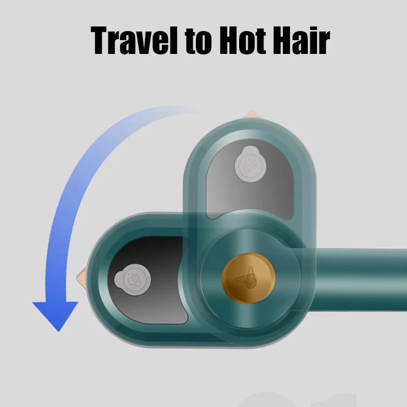 Mini Fer à Vapeur Pliable pour Déterminer les Vêtements, Outil Essentiel pour Voyage, Pulvérisation, Support de Presse et Repassage à Sec