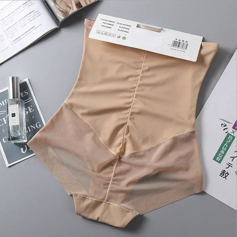 Corset sans couture taille haute pour femme, gaine amincissante, culotte de contrôle du ventre, lève-fesses