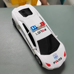 2025 nouvelle danse électrique déformation rotatif universel voiture de Police garçon jouet enfants fille musique voiture lumineuse