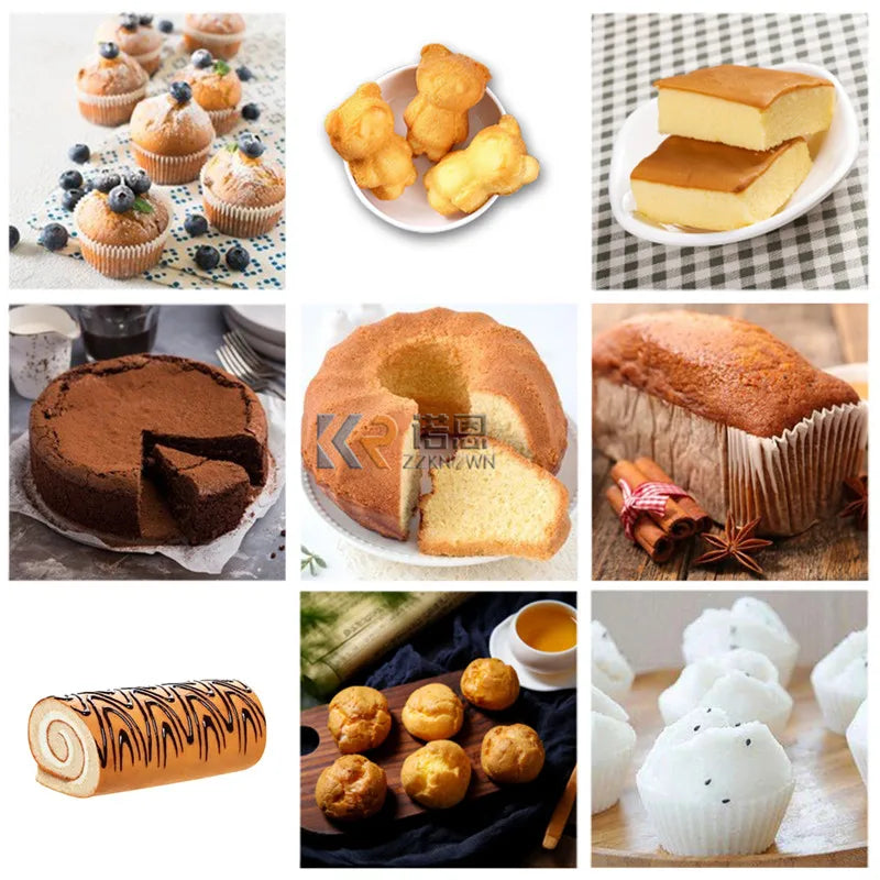 Four industriel en acier inoxydable, machine exécutive, petit biscuit, biscuit, biscuit, chi, gâteau, Chamonix, tunnel alimentaire, toast, jxCake Maker, production