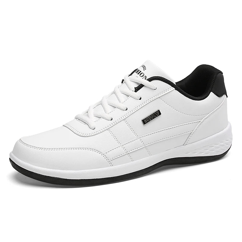 Cuir hommes chaussures baskets tendance chaussures décontractées confortable respirant loisirs hommes baskets chaussures antidérapantes hommes chaussures de sport