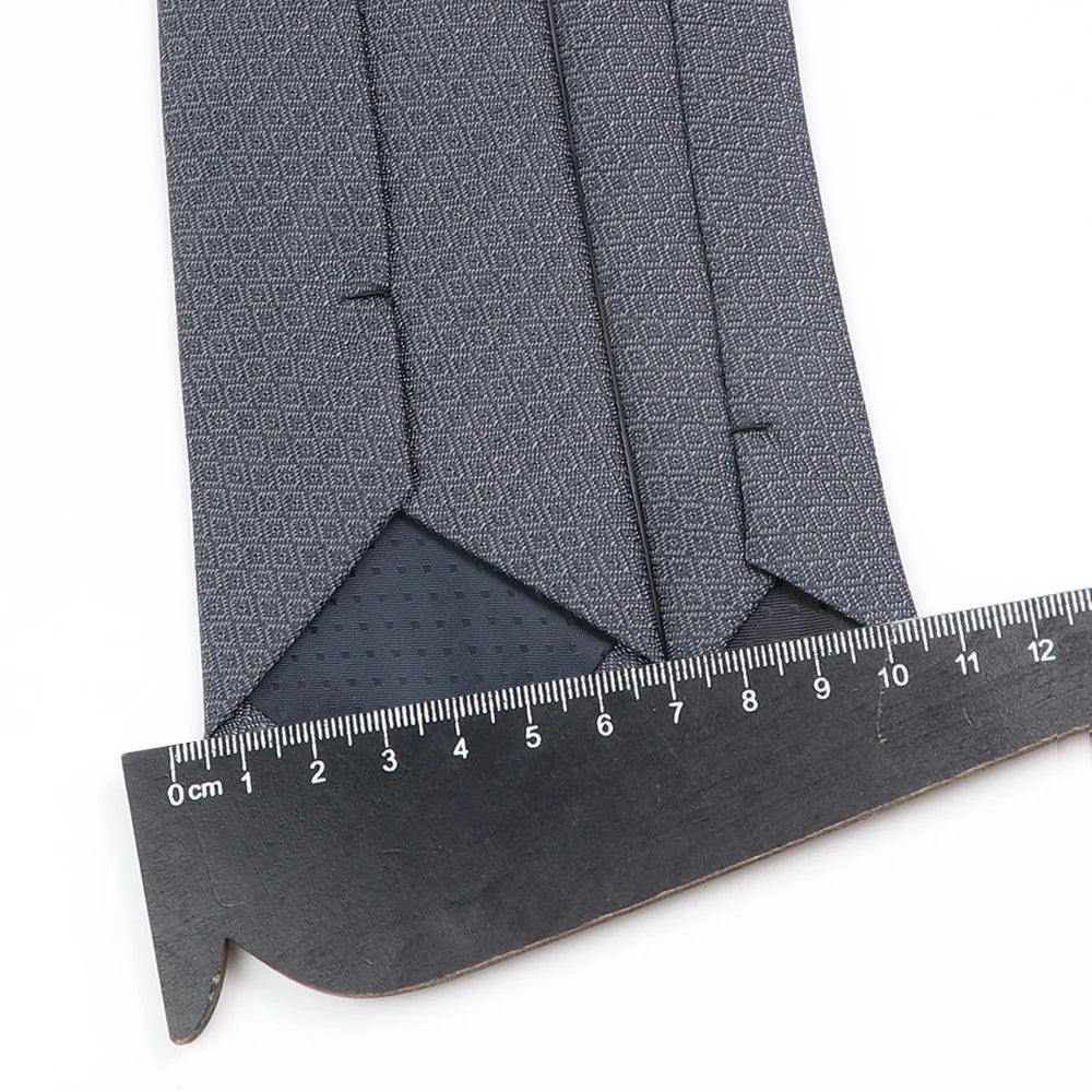 Cravates en polyester rayées gracieusement plaidées cravates rouges bleues cravate pour groupe fête bureau chemise col costume accessoires décoratif