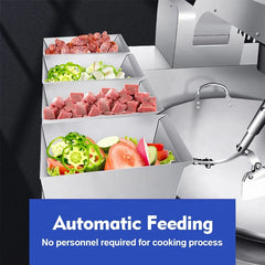 CHEFMAX Commercial Intelligent Restaurant Machine de Cuisson Automatique Machine de Riz Frit Robot de Cuisson