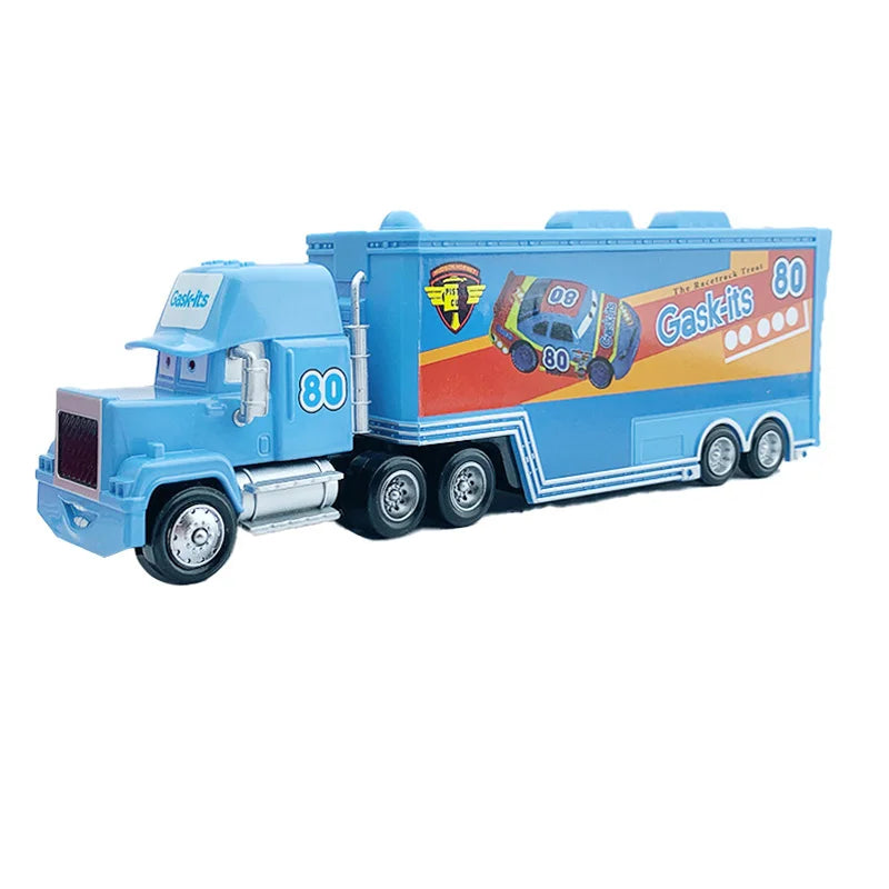 Disney Pixar Cars 2 3 Lightning McQueen Mack oncle Jackson Storm voiture camion 1:55 véhicule moulé sous pression jouets en métal cadeau pour enfants enfant