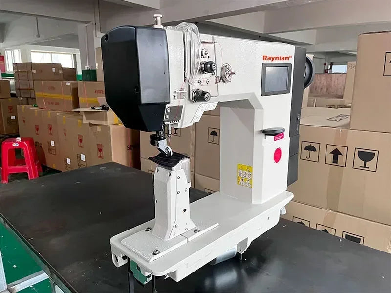 YYHC-571S Machine à coudre industrielle à aiguille unique pour machine à coudre de chaussures et de vêtements Il n'y a pas de table.