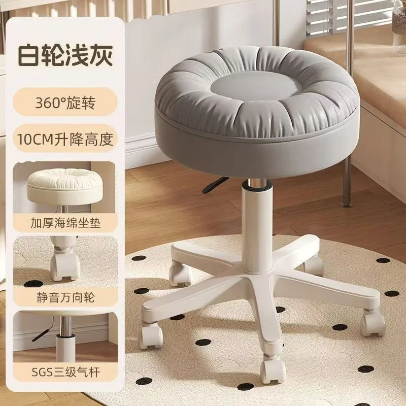 Chaise de maquillage réglable moderne et simple 360 °   Chaises rotatives chaise de maison chaise de Salon de manucure pratique nouveauté