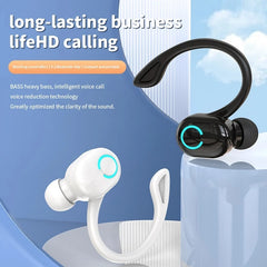 Écouteurs sans fil Bluetooth 5.0, oreillettes intra-auriculaires simples, étanches, TWS, mains libres, pour sport