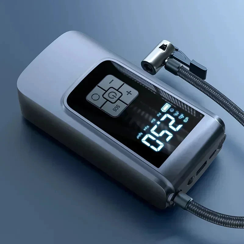 Nouveau compresseur d'air de voiture pompe à Air Portable électrique ventilateur de pneu moto pompe compresseur d'air pour voitures motos et vélos