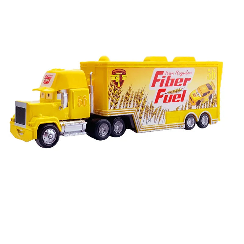 Disney Pixar Cars 2 3 Lightning McQueen Mack oncle Jackson Storm voiture camion 1:55 véhicule moulé sous pression jouets en métal cadeau pour enfants enfant