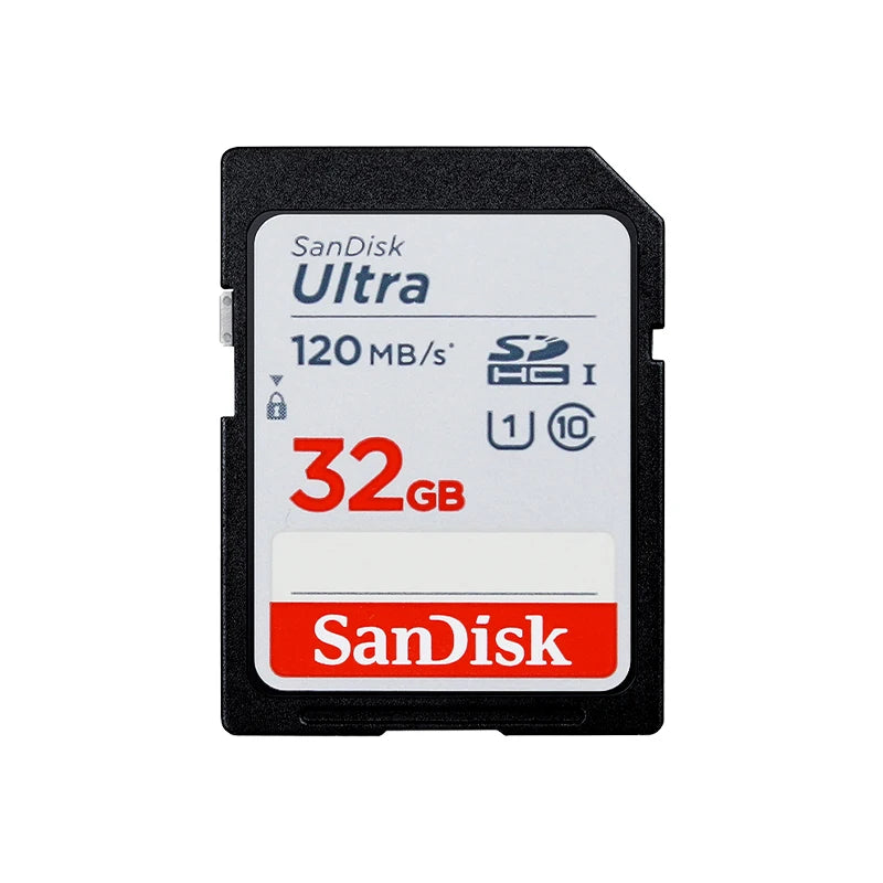 Carte SanDisk Ultra SDHC UHS-I et carte mémoire SDXC 32 go 64 go 128 go 256 go carte SD originale pour appareil photo jusqu'à 150 mo/s carte Flash