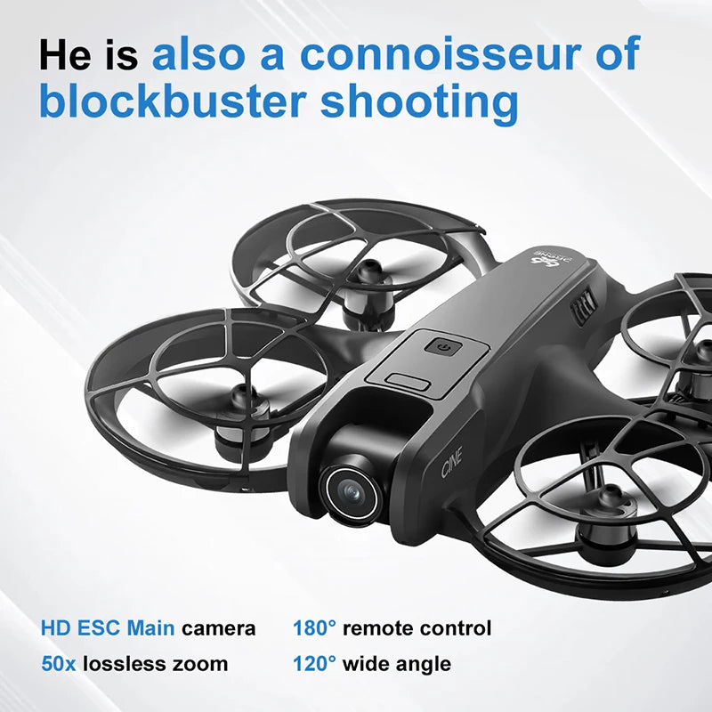 XIAOMI Mini V666 Drone 8k professionnel Wifi 5g Dron évitement d'obstacles sans brosse Altitude Mode sans tête Rc quadrirotor jouets nouveau
