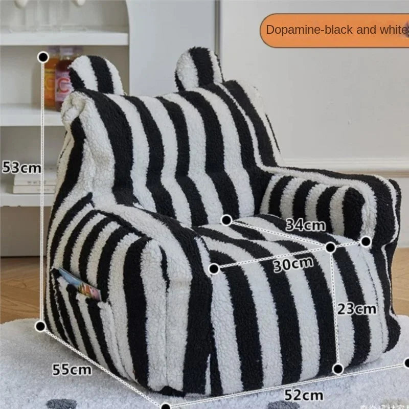 Canapé simple chaise siège de dessin animé bébé canapé enfants canapé mignon paresseux pouf écologique épaissi Portable canapé chaise