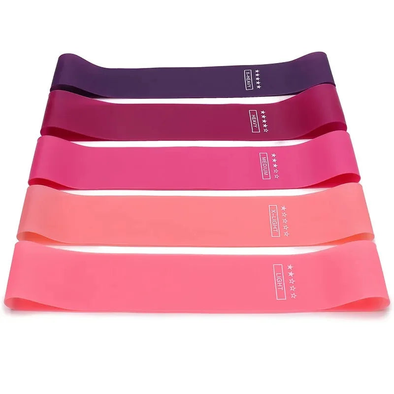 Bandes de résistance TPE, ensemble de Fitness, bandes à boucle en caoutchouc, entraînement de force, extenseur, équipement de gymnastique de Yoga, boucle en caoutchouc élastique