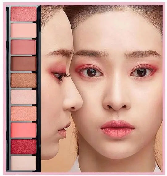 Professional 40 colors Matte Color Pigments Make Up Eye Shadow Glitter Matte Waterproof Makeup Eyeshadow Nude Palette