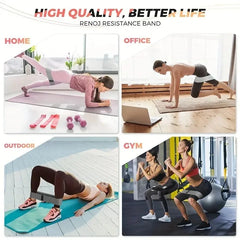 Bandes de résistance en tissu pour butin de hanche, bandes élastiques d'entraînement pour fessiers et cuisses, cercle de Squat, bandes de Fitness extensibles, boucles, équipement de gymnastique et de Yoga