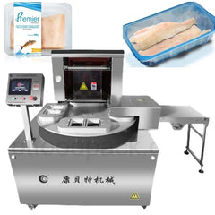 Machine d'emballage sous vide pour aliments, fruits de mer, viande, type lointain, carte, escales modifiées, KBT1200