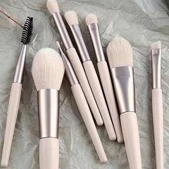 Ensemble de pinceaux de maquillage professionnels, 8 pièces, poudre cosmétique, ombre à paupières, fond de teint, mélange de Blush, correcteur, outil de maquillage de beauté