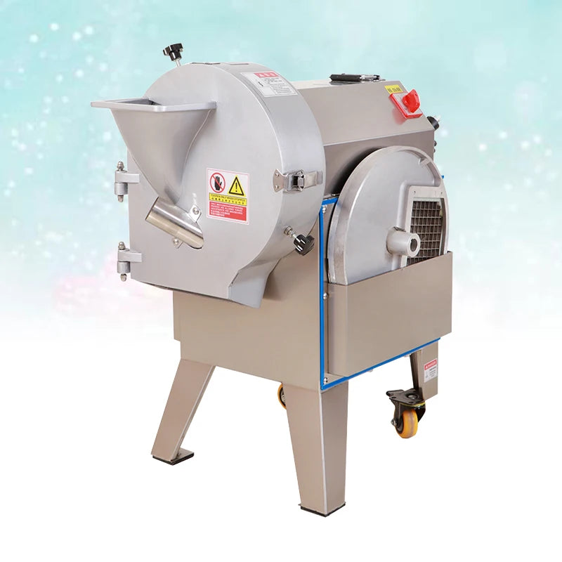 Trancheuse électrique industrielle commerciale de fruits et légumes, broyeur de pommes de terre et de carottes, hachoir à légumes