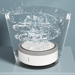 Mini Machine à Laver Portable à Trois Vitesses avec Turbine Rotative, USB, pour Sous-Vêtements, Chaussettes, Voyage