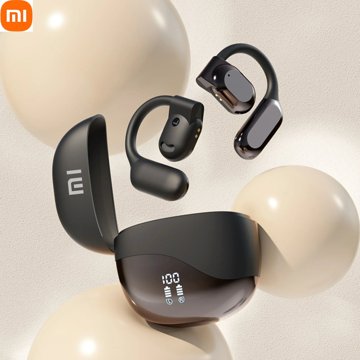 Xiaomi M62 écouteurs à oreille ouverte casque sans fil Conduction d'air étanche indolore portant des écouteurs casques de course avec micro