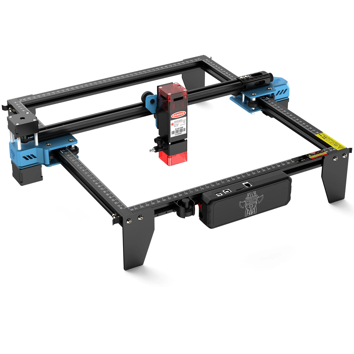 TwoTrees TTS-10 Pro 80W graveur Laser en acier inoxydable bricolage Logo imprimante métal TTS-55Pro Laser Machine de gravure CNC coupe du bois