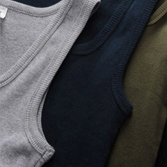 Été chaud grande taille hommes vêtements débardeurs 100% pur coton sans manches Fitness T-shirt élastique musculation gilet pour hommes femmes