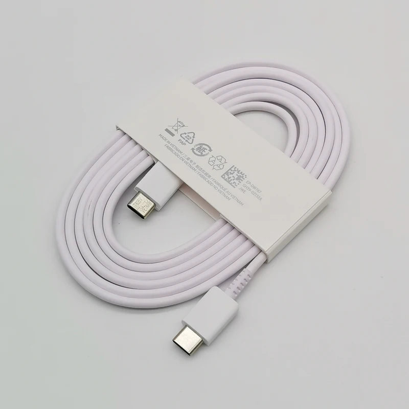 Samsung-Chargeur super rapide 45W, adaptateur 1.8m, type C pour Galaxy S24, S23, S22, S21, S20, Note 20 Ultra, 10 Z Flip, possède 6, 5, 4, 3, 2