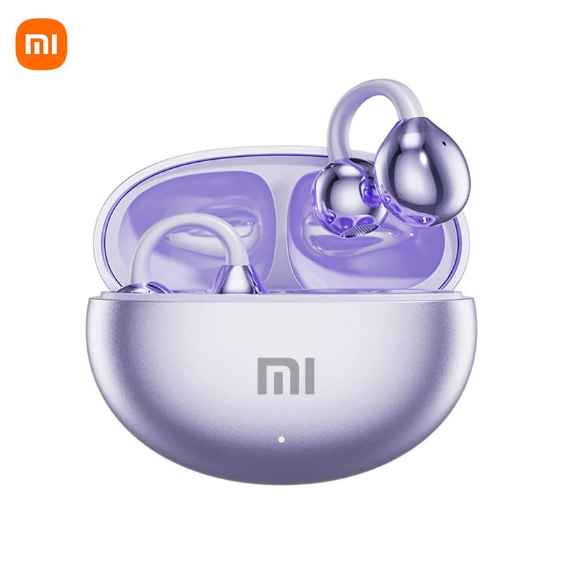 XIAOMI Mijia écouteur sans fil oreille ouverte M91 pince d'oreille ENC casque Bluetooth 5.4 HD appel contrôle tactile casque pour Android iOS
