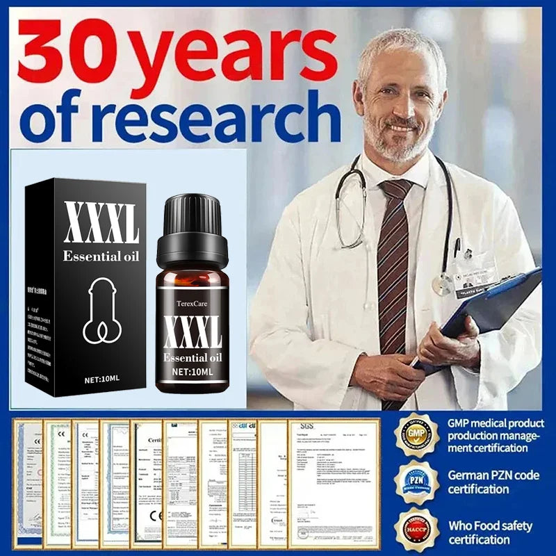 Original Pen-is Enlargement Oils Permanent Thickening Growth Man Massage Enhance Big Enlarge Liquid Men XXL Enlargement