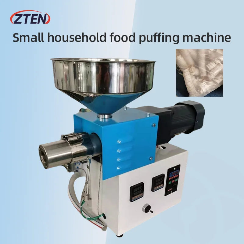 Petite Machine à souffler les aliments domestique multifonctionnelle, Mini Machine d'extrusion de bâton de pop-corn, Machine de chauffage et d'expansion des aliments