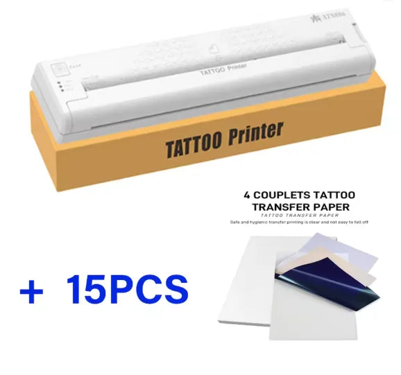 Imprimante de Transfert de Cailloux de Tatouage Portable ATS886, Appareil Thermique pour Dessiner des Lignes et des Photos