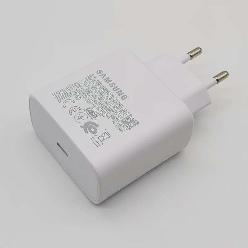 Samsung-Chargeur super rapide 45W, adaptateur 1.8m, type C pour Galaxy S24, S23, S22, S21, S20, Note 20 Ultra, 10 Z Flip, possède 6, 5, 4, 3, 2