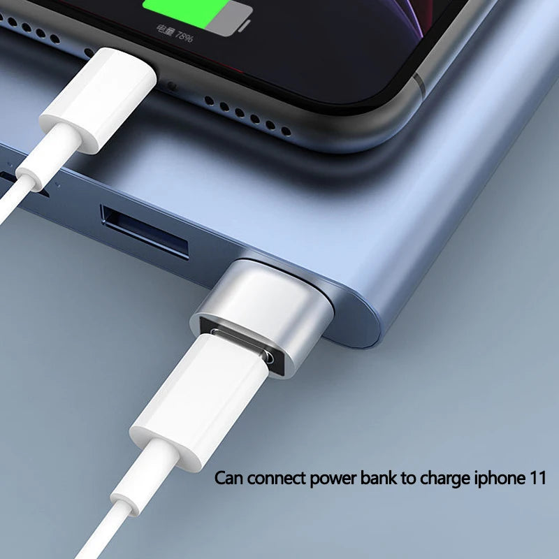 Adaptateur pour téléphone mobile Convertisseur USB C mâle vers femelle Convertisseur USB Type-C pour ordinateurs portables PC