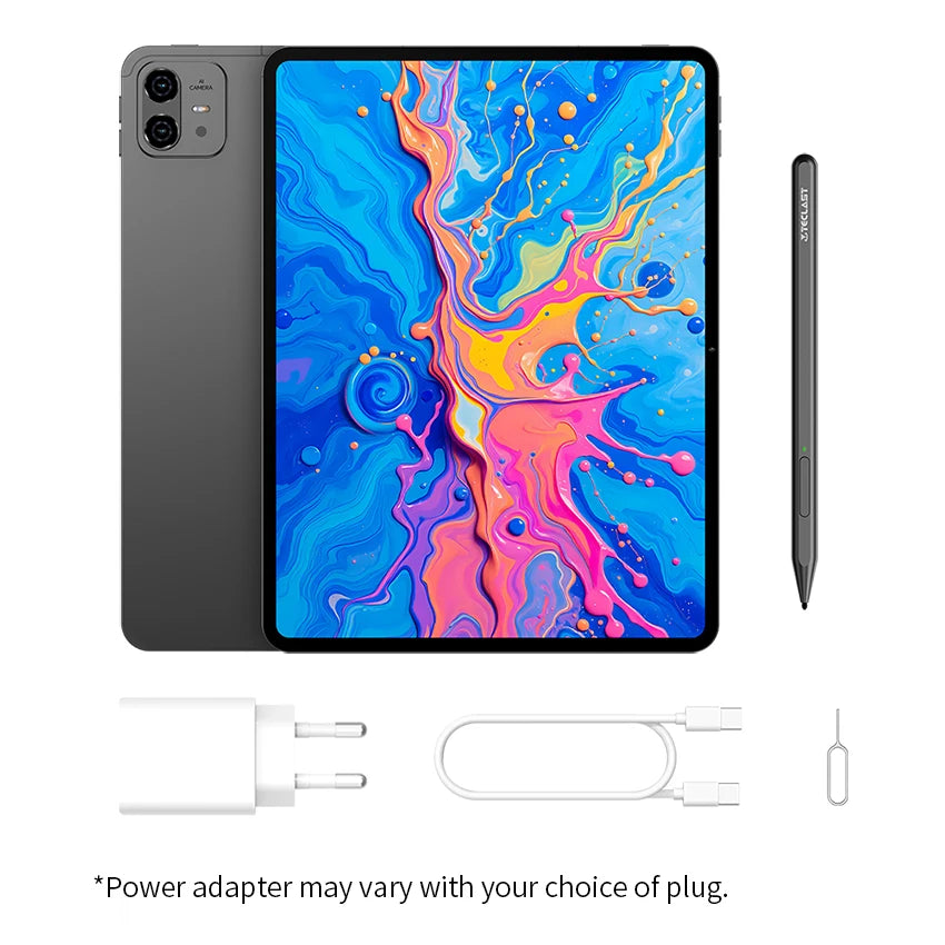 Teclast ArtPad Pro 12.7 "2.2K UHD affichage 20GB RAM (8 + 12 virtuels) 256GB ROM Helio G99 10000mAh 30W Android 15 tablette Global LTE