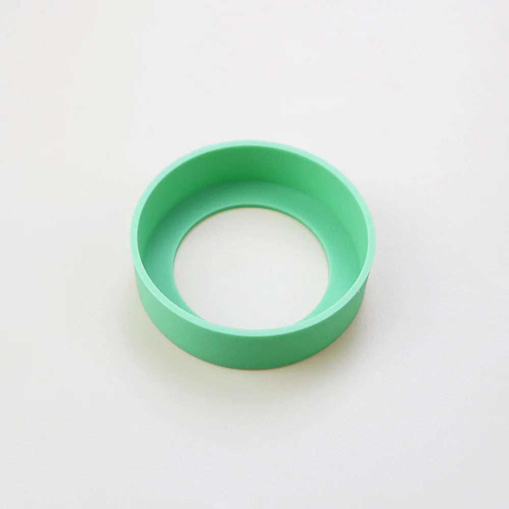 Couvercle inférieur de tasse en Silicone de 7cm, gaine de manchon de dessous de verre, anneau inférieur de tasse de 70MM, résistant à l'usure, couvercle inférieur incassable