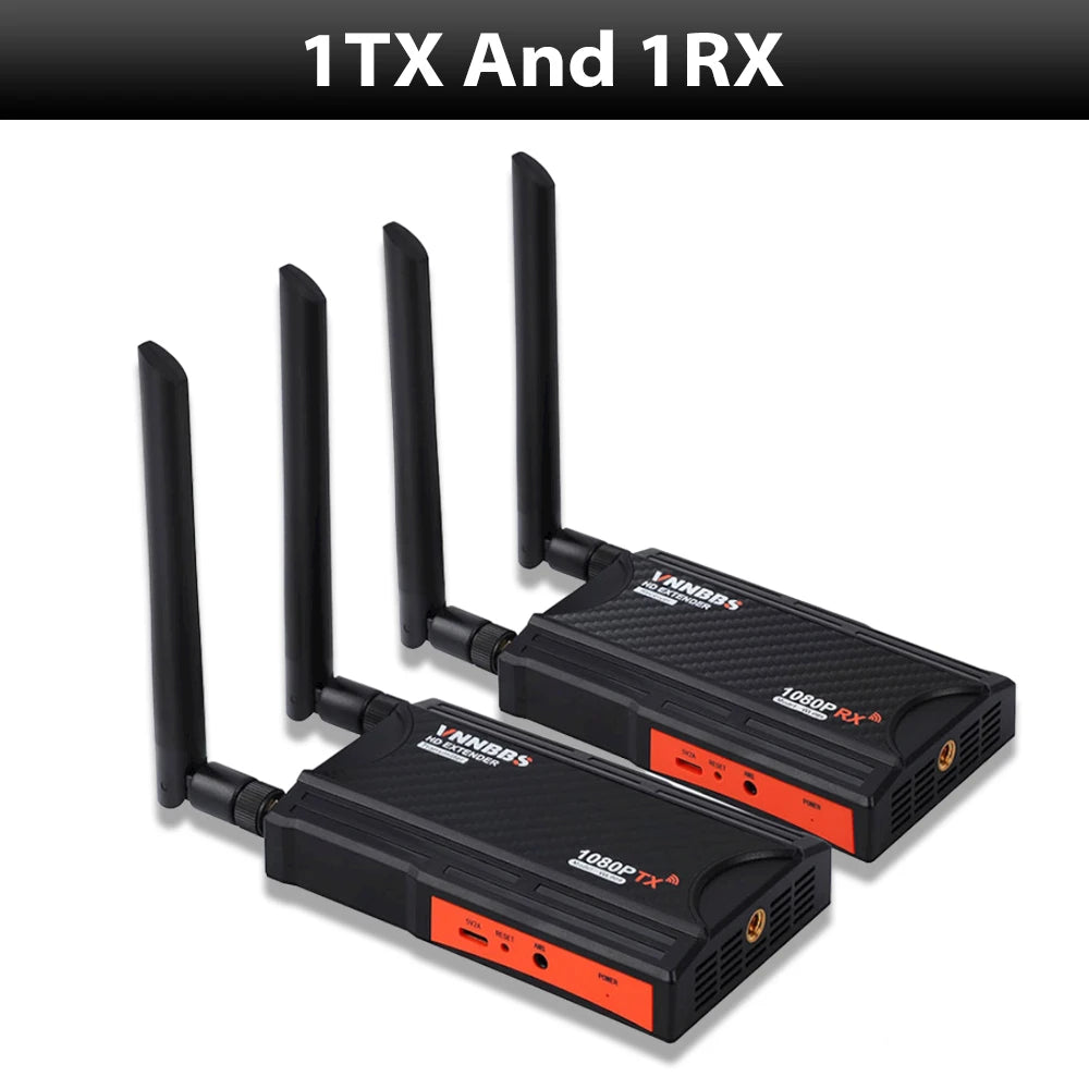 Extension sans fil 250M 5.8Ghz, transmetteur et récepteur HDMI sans fil pour appareil photo DSLR, ordinateur portable, moniteur TV