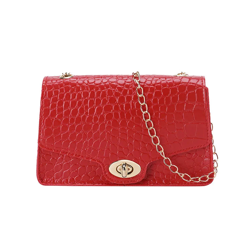 Petit sac messager en cuir noir pour femmes, sac à bandoulière tendance pour dames, sacs à main de luxe simples