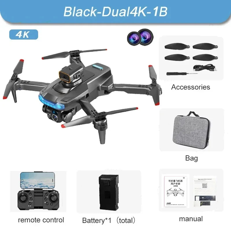 Xiaomi P15 Drone 4K caméra professionnelle 8K GPS HD photographie aérienne double caméra omnidirectionnelle évitement d'obstacles Drone