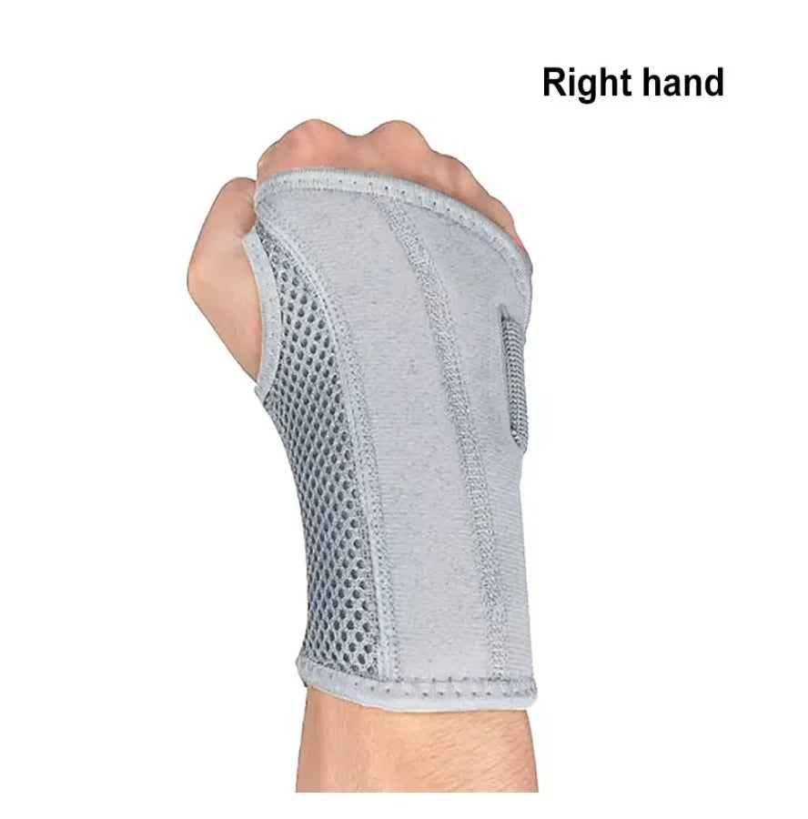 Support de bracelet de poignet à Compression réglable, pour la récupération des entorses, attelle de poignet, traitement des douleurs articulaires, stabilisateur pour l'arthrite