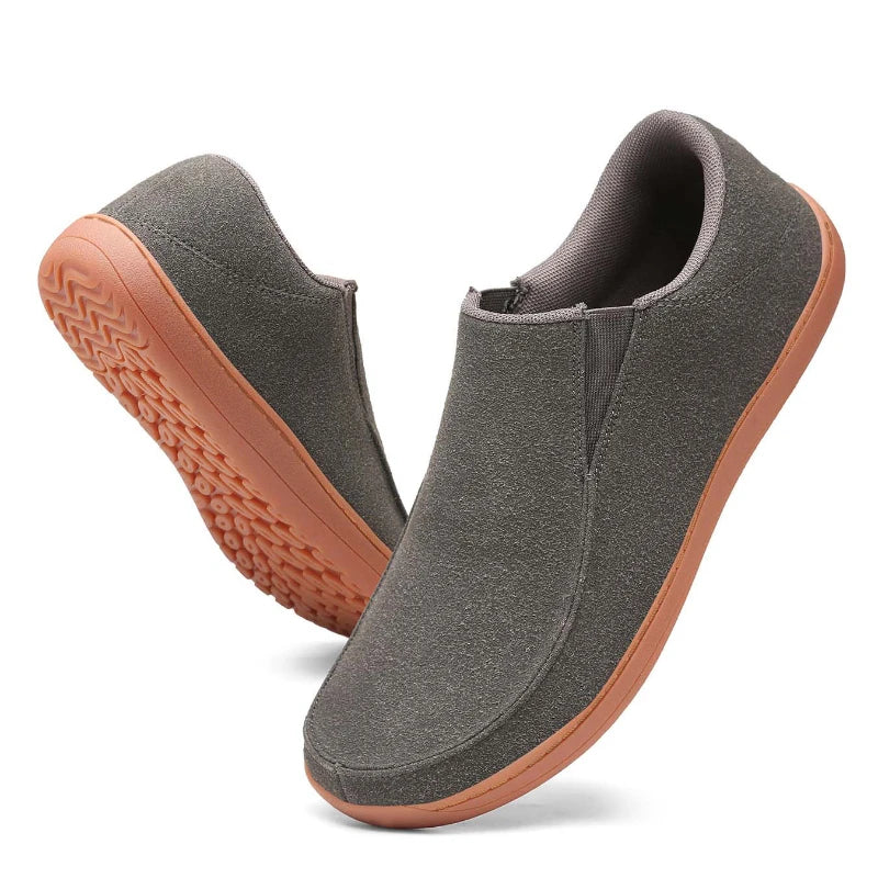 Fujeak-Chaussures décontractées pour hommes, mocassins classiques, baskets larges non alds, chaussures pour hommes, pieds nus, grande taille, 2024